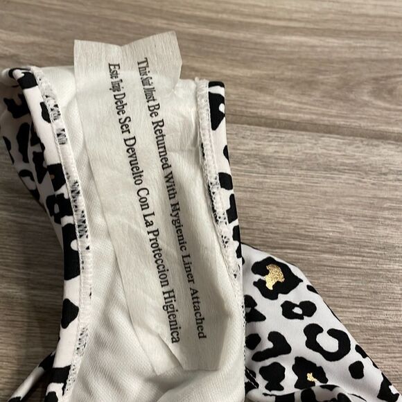 Xhilaration Leopard Cutout One Piece Swimsuit NEW - Picture 5 of 5